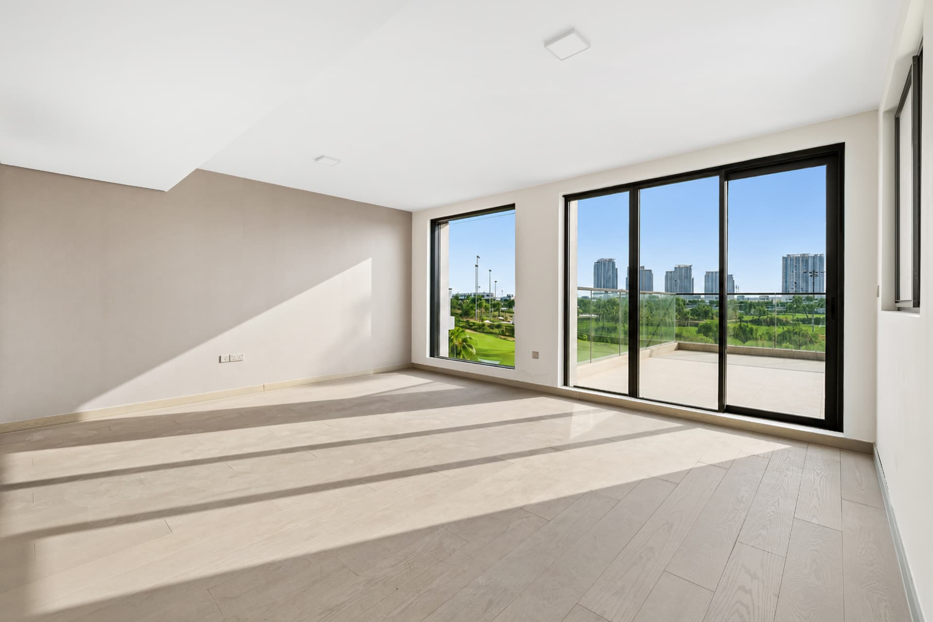 The flexible upper-floor room opening onto the roof terrace, as it stands today